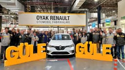 Oyak Renault Fabrikasında Son Megane Banttan İndirildi