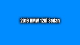 2019 Bmw 120I Sedan Özellikleri