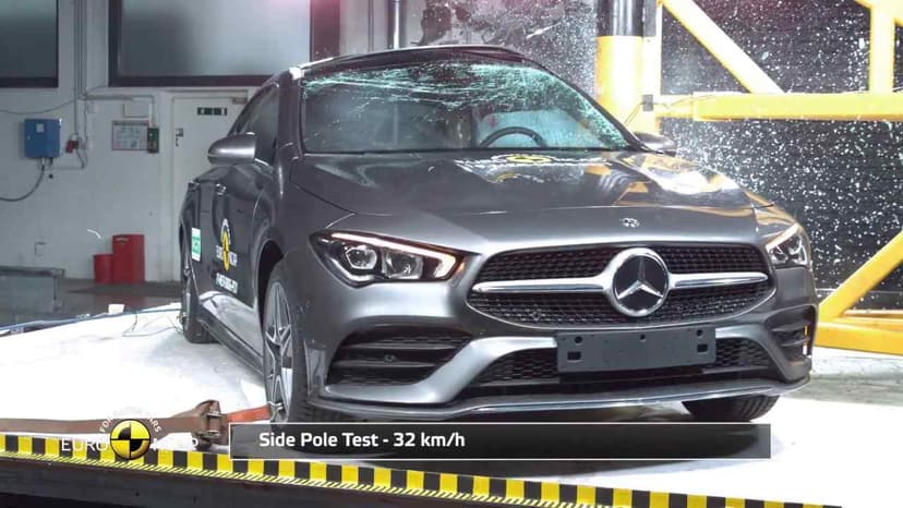 2019 Mercedes-Benz Cla Çarpışma Testi