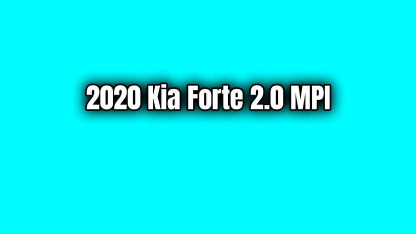 2020 Kia Forte 2.0 Mpi Özellikleri