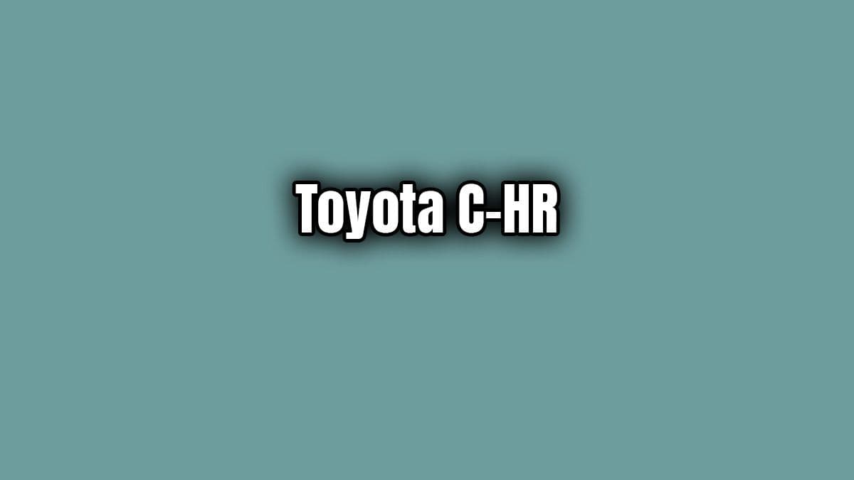 2020 Toyota C-Hr Fiyatı ve Özellikleri Açıklandı
