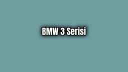 2019 Bmw 3 Serisi Teknik Özellikleri