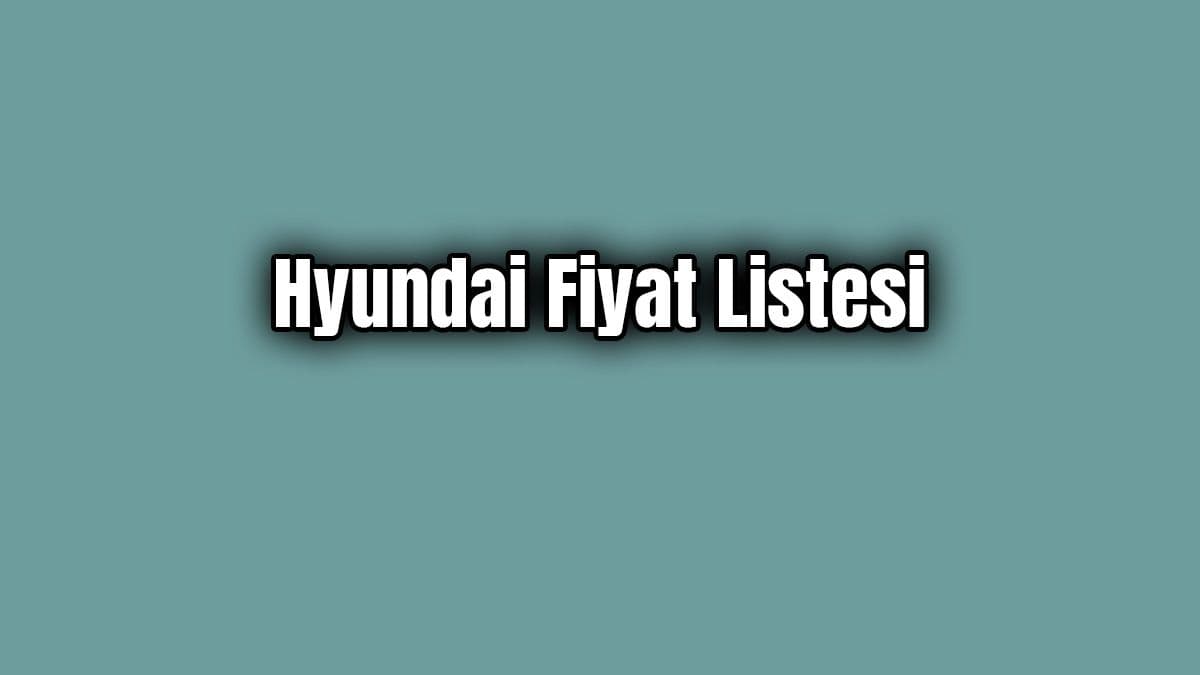 Hyundai Mart 2020 Fiyat Listesi