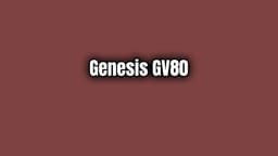 Markanın İlk Suv’si 2020 Genesis Gv80 Özellikleri