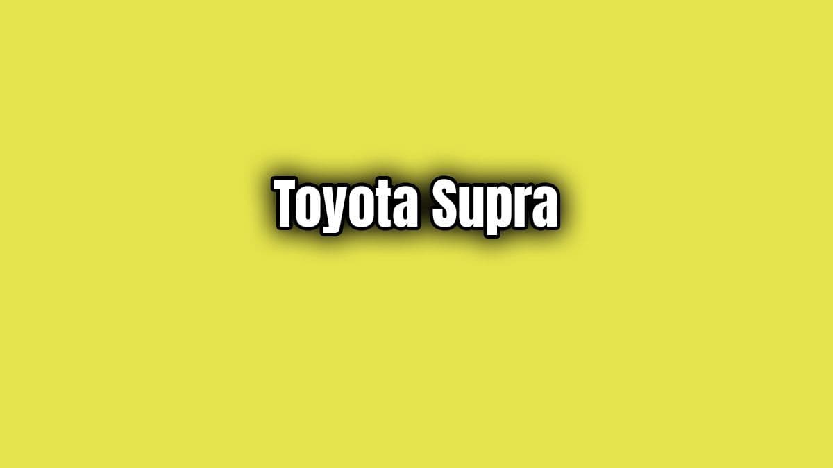 2021 Toyota Supra’nın Teknik Özellikleri