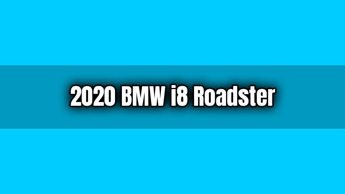 2020 Bmw I8 Roadster Hybrid Xdrive Otomatik Özellikleri