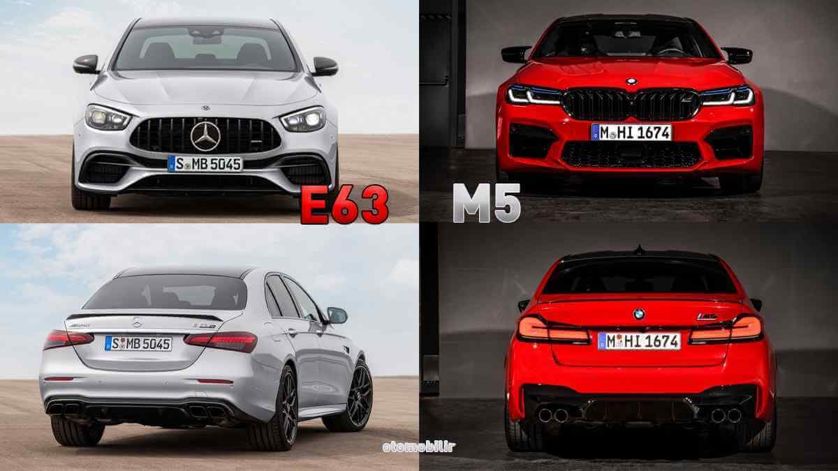 Yeni Bmw M5 ve Mercedes-Amg E63 Karşılaştırması