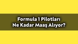 Formula 1 Pilotları ne Kadar Maaş Alıyor?