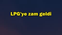 Lpg'ye Zam Geldi! Eşel Mobil Sistemi Devrede