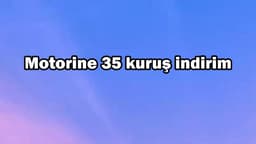 Motorine 35 Kuruş Indirim: Akaryakıt Ürünlerinde Ötv Düzenlemesi