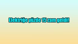 Elektrikli Araç Sahiplerine Kötü Haber! Elektriğe Yüzde 15 Zam