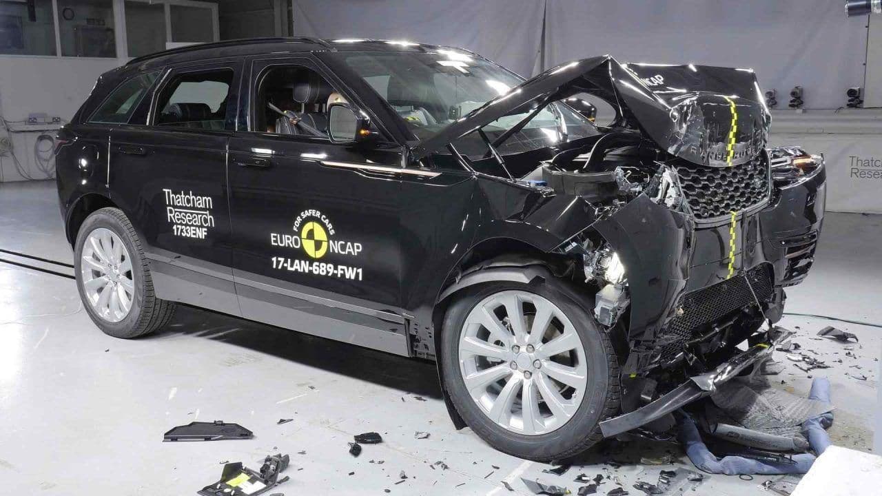 Range Rover Velar Çarpışma Testi Sonuçları