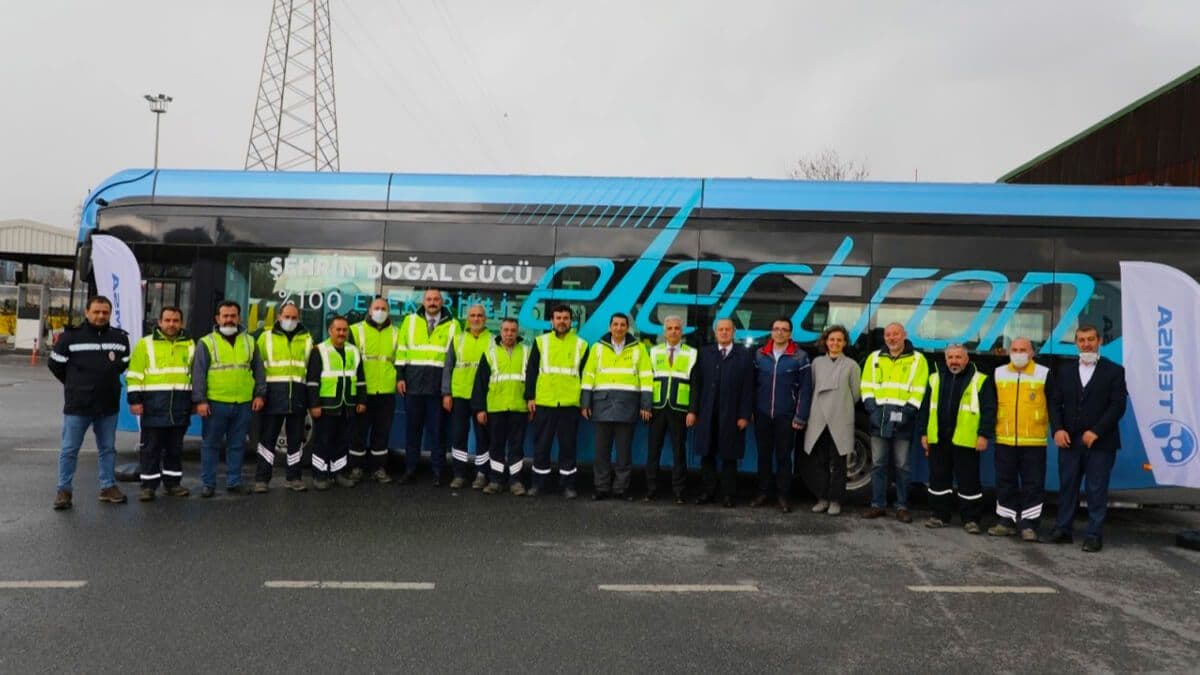 Temsa’nın Elektrikli Otobüsü Avenue Electron İstanbul’da Test Ediliyor