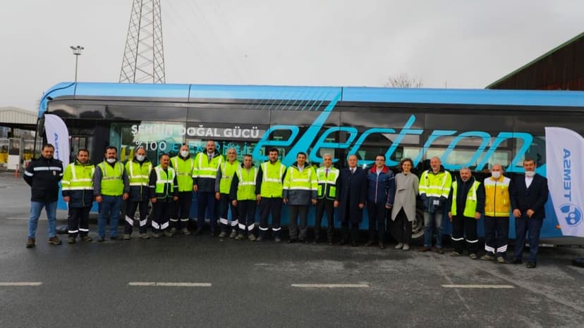 Temsa'nın Elektrikli Otobüsü Avenue Electron İstanbul'da Test Ediliyor