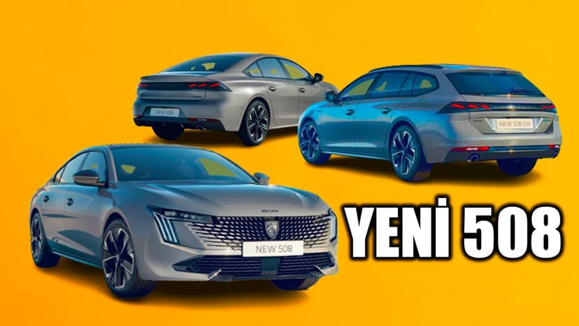 Makyajlı 2024 Peugeot 508 ve 508 Sw Özellikleri Açıklandı
