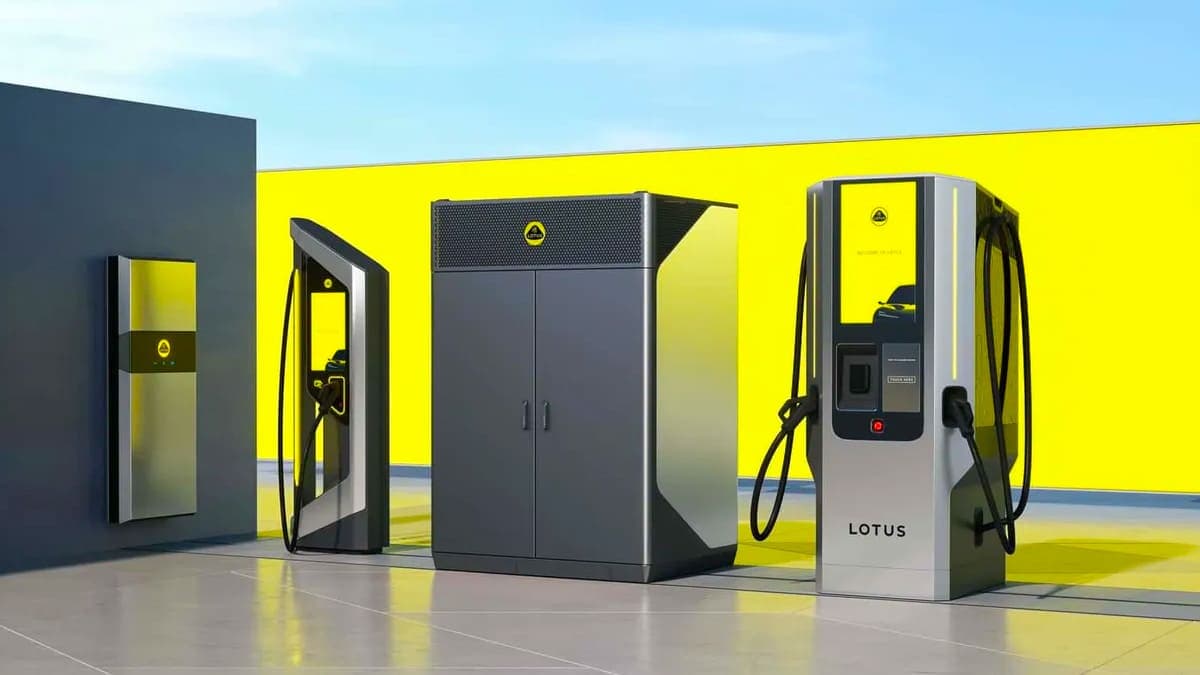 Lotus, Yenilikçi Şarj İstasyonunu Tanıttı: 5 Dakikada 142 Km Menzil Sunuyor!