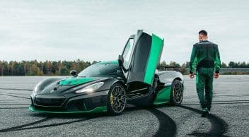 Rimac Nevera, Geri Hızda Guinness Dünya Rekoru Kırdı
