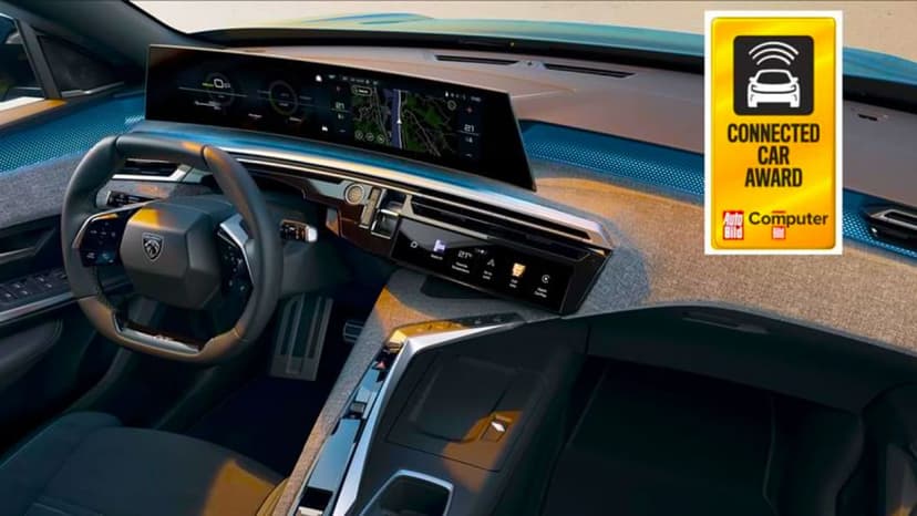 Peugeot Panoramik I-Cockpit, 2023 Bağlantılı Araç Ödülü'nü Kazandı