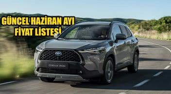 Toyota Haziran 2024 Fiyat Listesi Açıklandı