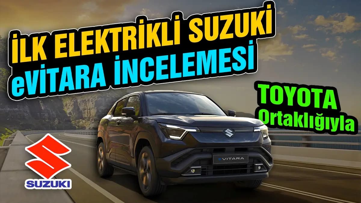 Suzuki Evitara: İlk Elektrikli Suzuki Suv Modeli