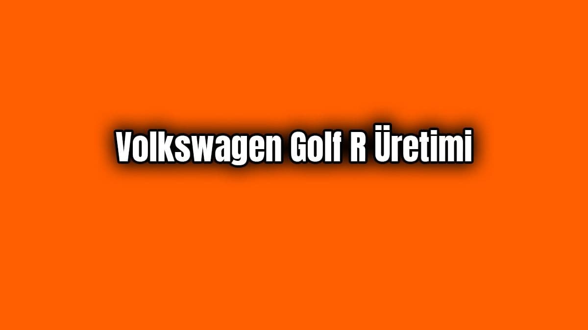 2020’De Volkswagen Golf R Üretimi Sonlandırılıyor
