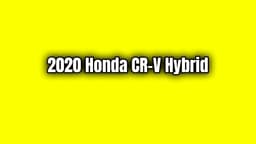 2020 Honda Cr-V Hybrid Fotoğraf Galerisi