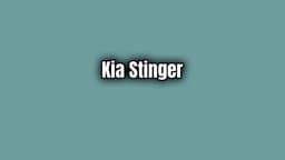 2019 Kia Stinger 2.0 Gdi Özellikleri