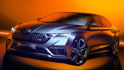 Skoda 2020 Octavia Rs Iv İlk Çizimleri Paylaştı