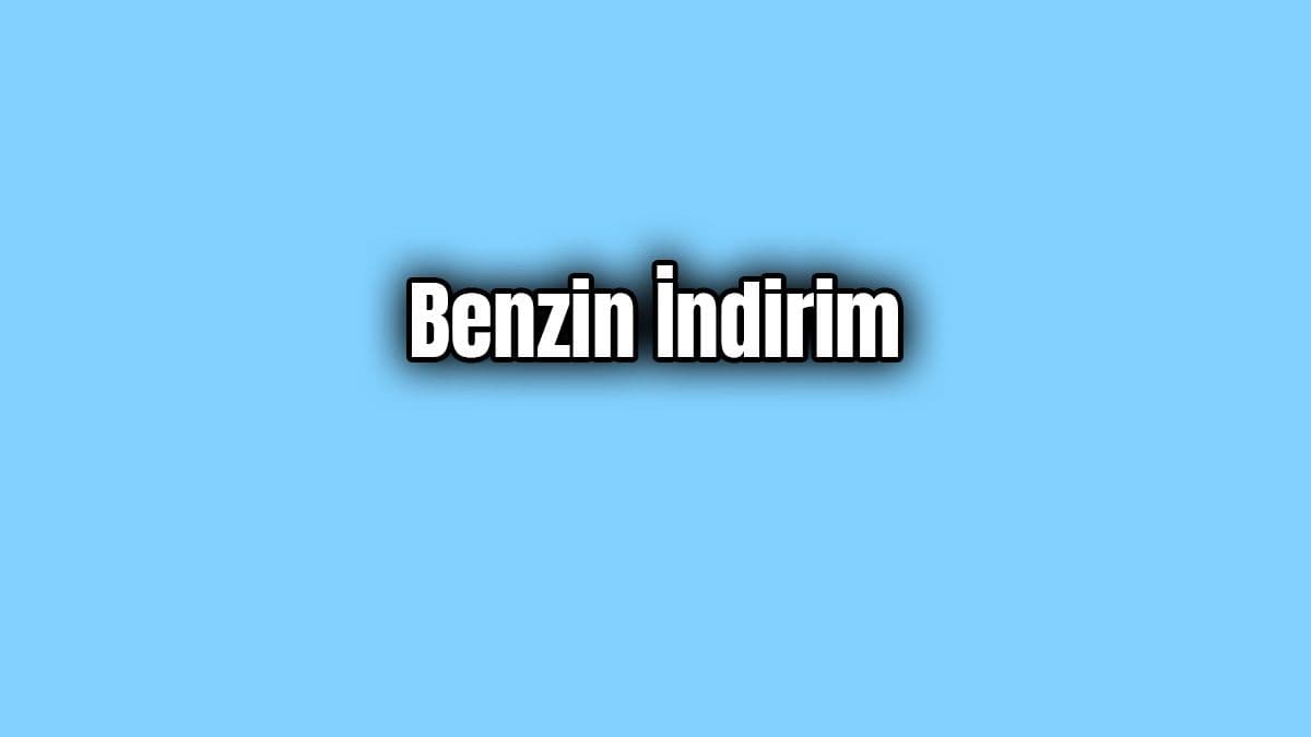 Benzine 8 Kuruşluk İndirim Gelmesi Bekleniyor