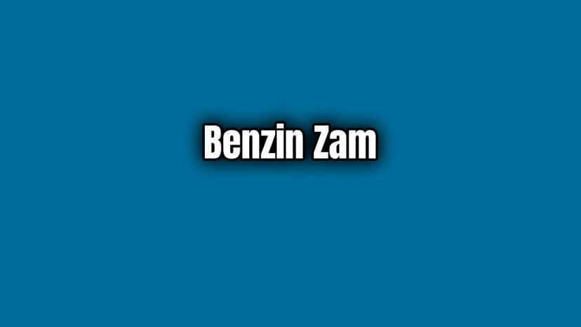 Benzinin Litre Satış Fiyatına 15 Kuruş Zam