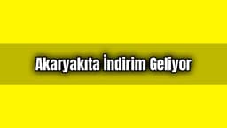 Akaryakıt Fiyatlarına Bu Gece İndirim Geliyor