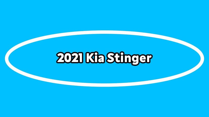 2021 Kia Stinger Fiyatları ve Teknik Özellikleri Açıklandı