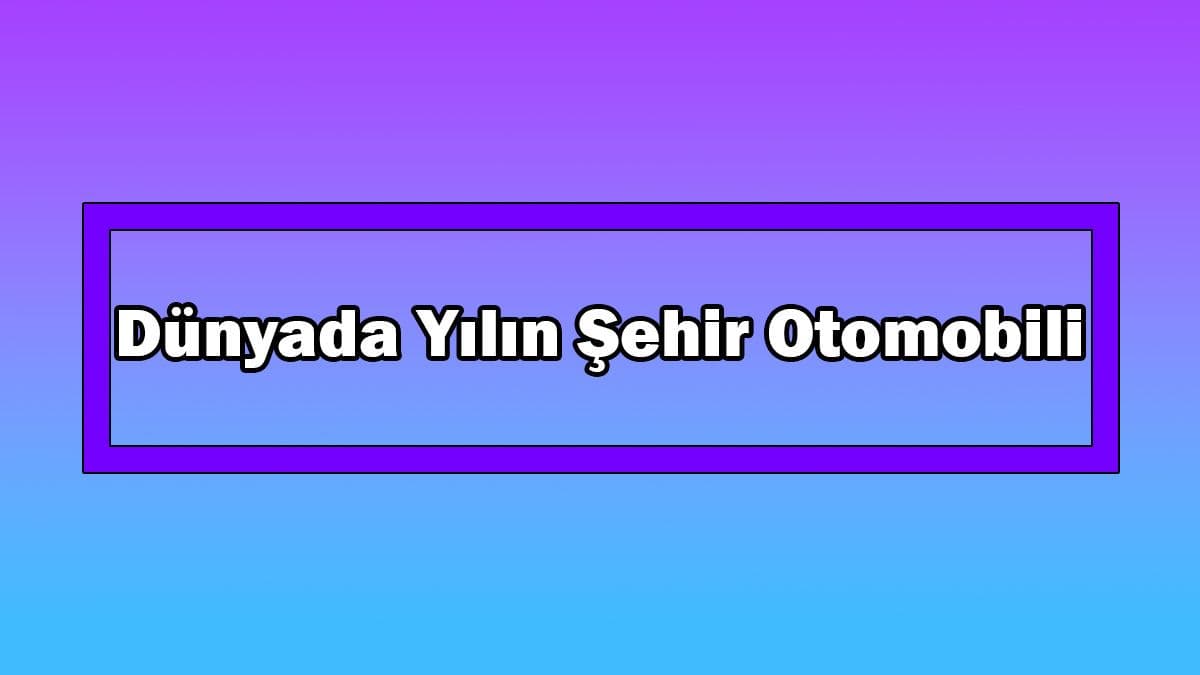 Dünyada Yılın Şehir Otomobili “Honda E” Seçildi