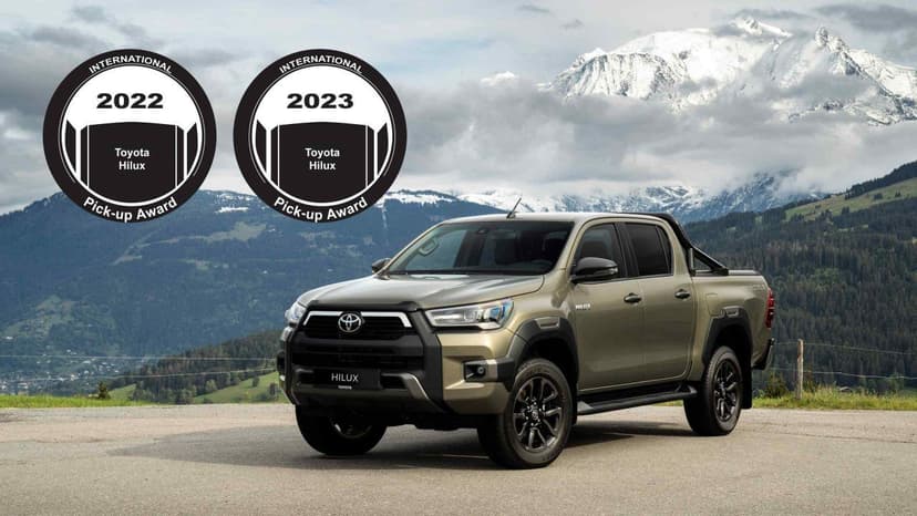 Toyota Hilux Uluslararası Pick-Up Ödülü'nü Kazandı