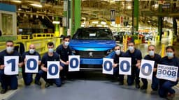 Peugeot Suv 3008'In Üretimi 5 Yılda 1 Milyona Ulaştı