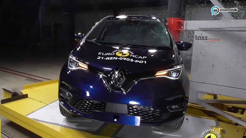 Yeni Renault Zoe Çarpışma Testi