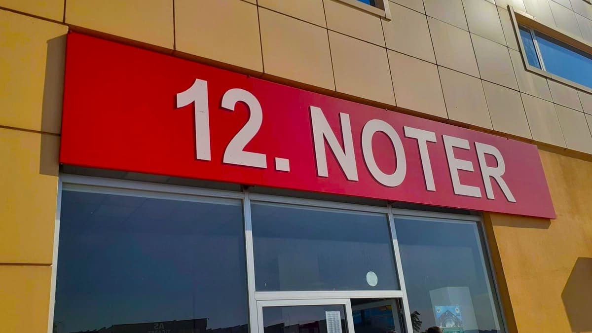 Noter Ücretleri Zammı Yürürlüğe Girdi