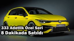 Volkswagen, Şimdiye Kadarki En Pahalı Golf'ü Tanıttı: Golf R 333 Limited Edition