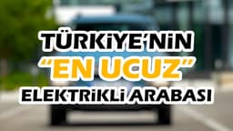 Dacia Spring: Türkiye'nin En Ucuz Elektrikli Arabası