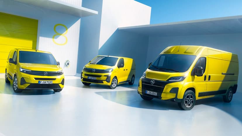 Opel'in Hafif Ticari Araç Serisi Tamamen Yenilendi