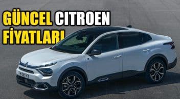 Citroen Aralık 2023 Fiyat Listesi: Türkiye’de Satılan Citroen Modelleri