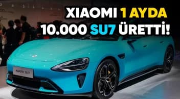 Xiaomi bir Ayda 10000 Adet Su7 Modeli Üretti!