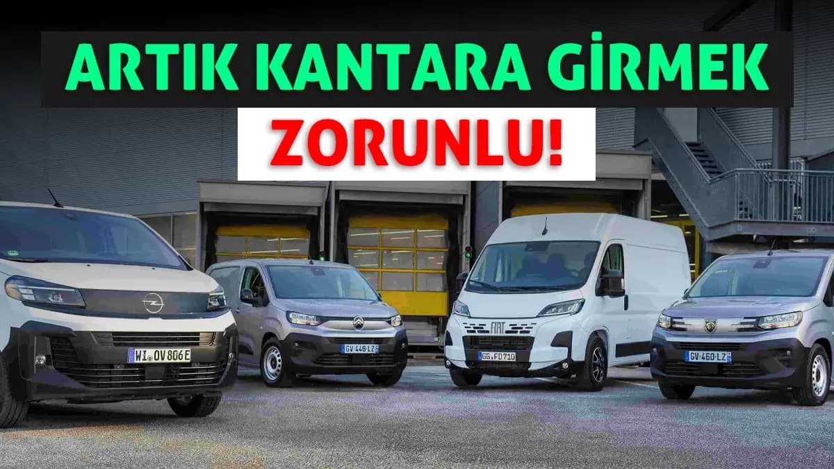 Hafif Ticari Araç Sahipleri Dikkat: Kantar Zorunluluğu Sss