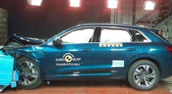 2019 Audi E-Tron Çarpışma Testi Yayınlandı