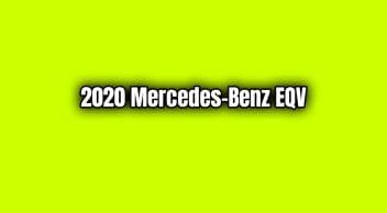 2020 Mercedes-Benz Eqv Özellikleri Açıklandı
