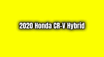 2020 Honda Cr-V Hybrid Fotoğraf Galerisi