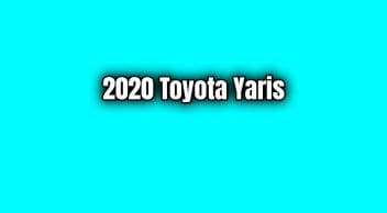 2020 Toyota Yaris Özellikleri
