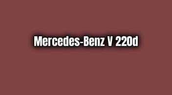2019 Mercedes-Benz V-Class 220D Özellikleri