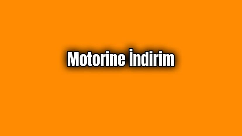 Motorin Fiyatlarına 7 Kuruş İndirim Geldi