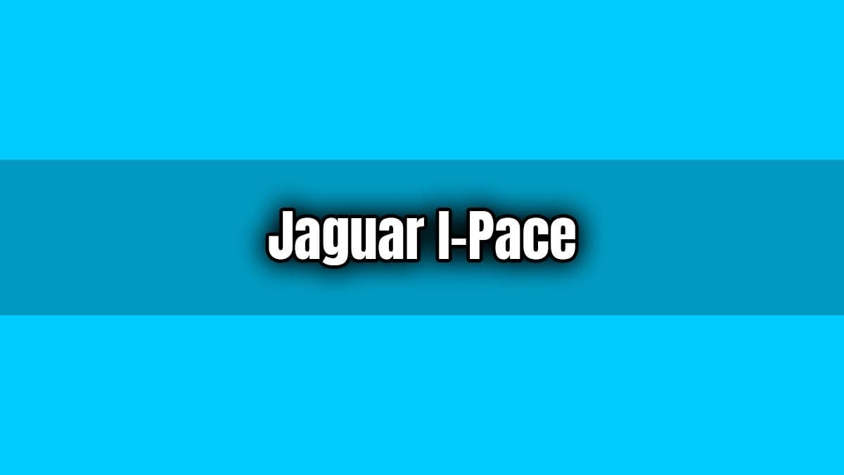 Jaguar I-Pace 2021: Elektrikli Suv Güncellendi